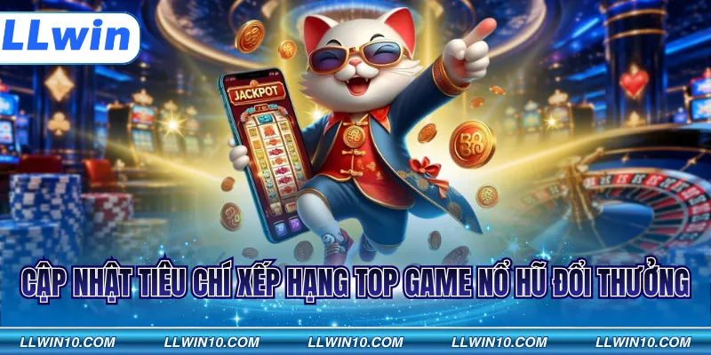 Cập nhật tiêu chí xếp hạng top game nổ hũ đổi thưởng