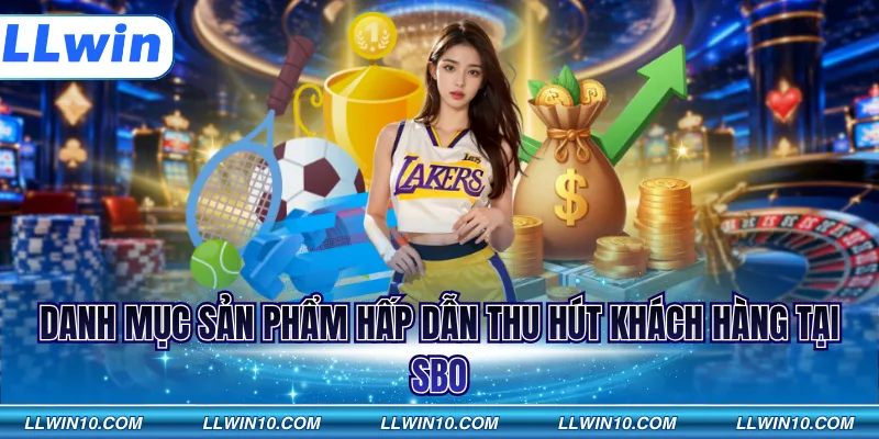 Danh mục sản phẩm hấp dẫn thu hút khách hàng tại SBO